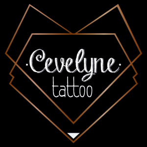 logo pour un salon de tatouage Cévelyne tattoo